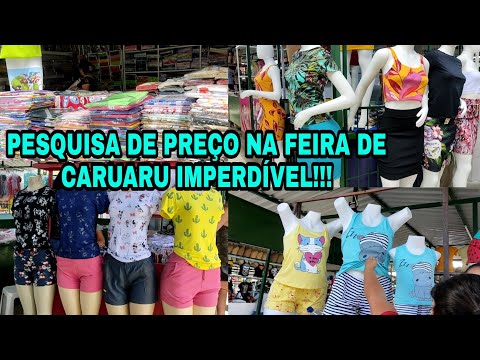 FEIRA DA SULANCA DE CARUARU PESQUISA DE  ROUPAS BARATAS NO ATACADO 💵