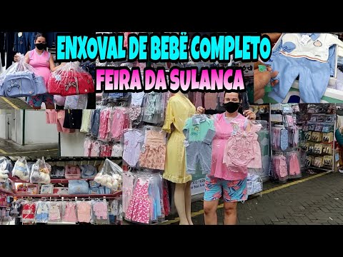 CARUARU FEIRA DA SULANCA ENXOVAL DE BEBÊ COMPLETO TUDO PARA O SEU BEBÊ