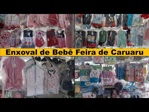 CARUARU FEIRA DA SULANCA- PESQUISA DE ENXOVAL DE BEBÊ