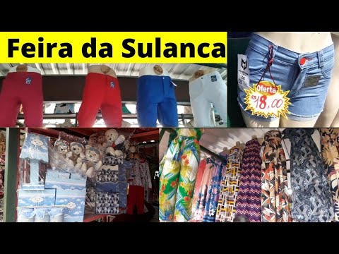 Vestidos longos, short jeans, enxoval de bebê e muito mais – Feira de Caruaru