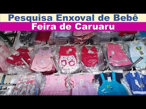 PESQUISA DE ENXOVAL DE BEBÊ NA FEIRA DE CARUARU