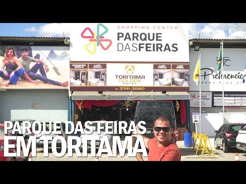 Tour pelo Parque das Feiras de TORITAMA EM 4K –  A capital do Jeans – Pernambuco