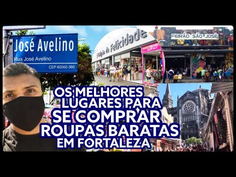 Feira da Madrugada em Fortaleza Ceará com Contato dos Fabricantes. Rua José Avelino.