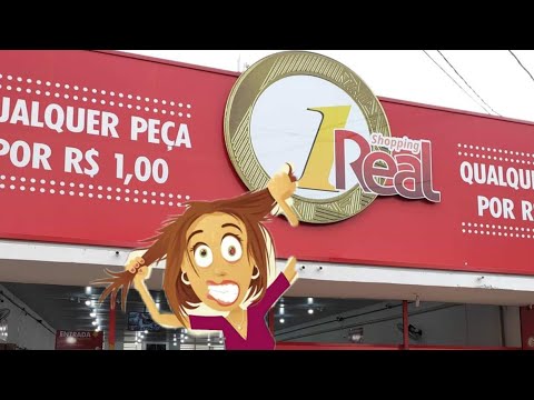 UMA LOUCA NA LOJA DE UM REAL! LOJA COM MUITAS OPÇÕES 😯 | DONA SHEILA