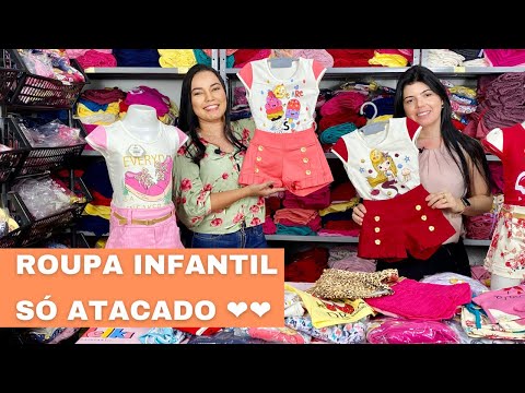 ROUPA INFANTIL NO ATACADO NA 44 | MASCULINO E FEMININO