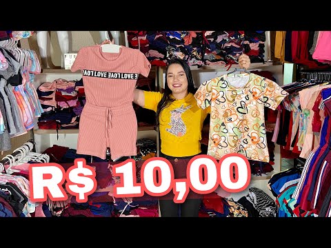 ROUPAS INFANTIS A PARTIR DE R$ 10,00 EM GOIÂNIA