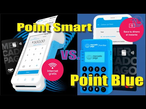 Point Smart VS Point Blue de Mercado Pago Terminal Punto de Venta y Cobro con Tarjeta Mercado Libre