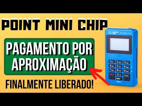 POINT MINI CHIP Pagamento por Aproximação Funciona – NFC [Mercado Pago]