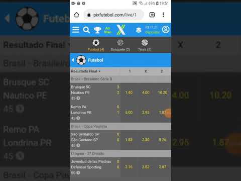 Como ganhar dinheiro em futebol na pixbet em gols no 1°Tempo  +(0,5)