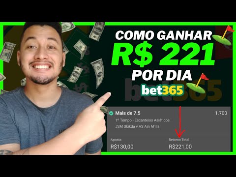 Como GANHAR R$ 221,00 Por dia na bet365  APENAS com um Clique  com essa estrategia (Fazendo ao vivo)