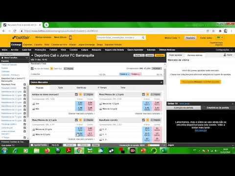 FAÇA ISSO E LUCRE NO MERCADO UNDER – ESTRATÉGIA 2021 -2022 #APOSTAS #BETFAIR  – #BET365