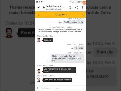 Conta encerrada na Betfair! Perdi minha conta