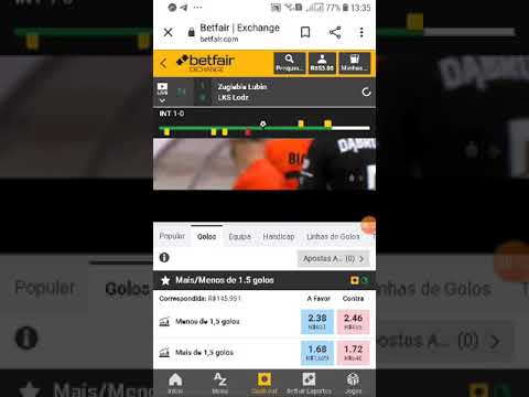 Operando ao vivo na Betfair é lucrando estrategia muito boa!