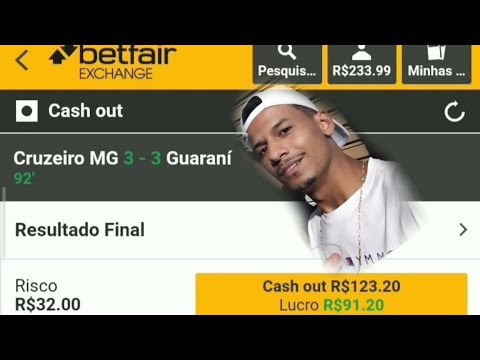 operando na Betfair ao vivo, lucro de 100 reais 😯💰 – Fábricio FB