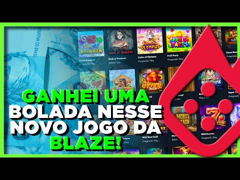 GANHEI UMA NOTA NESSE NOVO JOGO DA BLAZE | PARTE 2