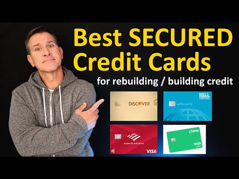 Best SECURED Credit Cards for bad credit or building new credit 2021 – Discover, NFCU, Chime, more