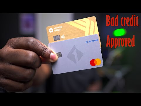 Credit Cards You Can Get With Bad Credit | Penfed and First Tech | My Score And Credit When I Got It