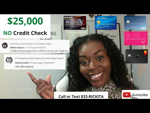 Credit Cards For Bad Credit No Deposit | HOW to do the Shopping Cart Trick Tutorial [2020] | $25,000