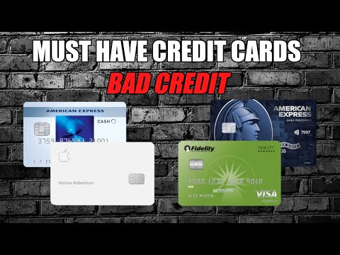 4 Must Have Credit Cards | Scores Below 600