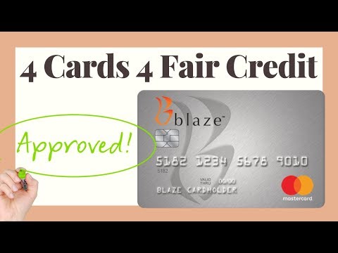 Fair Credit Easy Credit Card Approval – Blaze MasterCard Review