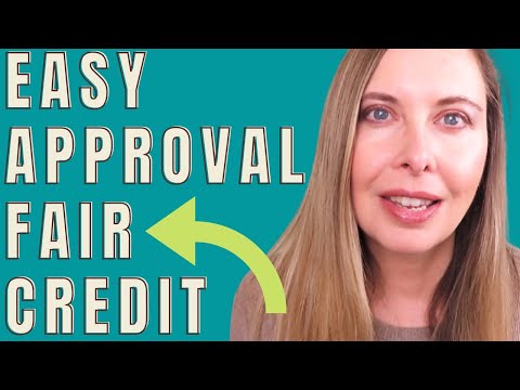 20 credit cards for fair credit – Easy Credit Approval