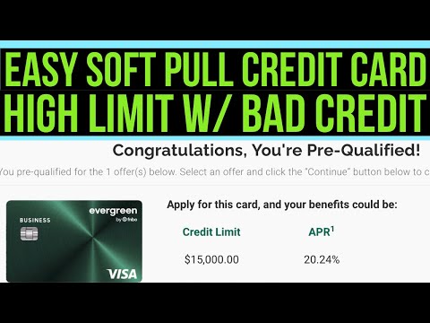 Easy High Limit Approval! Soft Pull Visa Credit Card Offer! Prequalify ASAP!