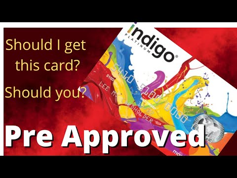 Indigo Credit Card pre approval offer review