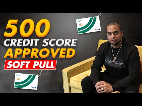 500 Fico Score! Soft Pull Pre- Approval Misssion Lane Visa Credit Card