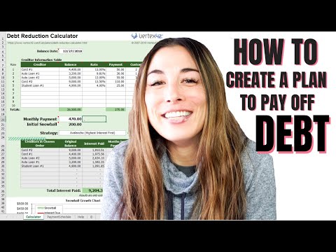 How to Create a Plan to Pay Off Debt