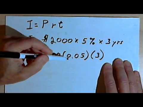 Calculating Simple Interest 127-4.18