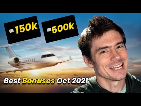 Best Credit Card Sign Up BONUSES Oct 2021