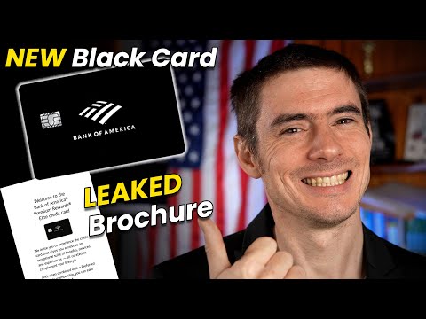 Bank of America’s NEW BLACK CARD: The Premium Rewards Elite (Full Details)