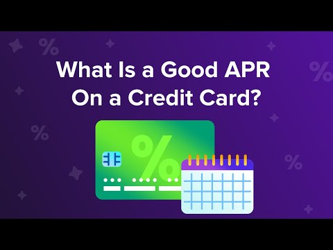 What is a good APR on a credit card?