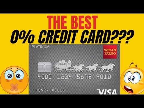 💳 The Best 0% APR Credit Cards In 2021 | Wells Fargo Platinum Card Review (18 Months 0% APR!!)