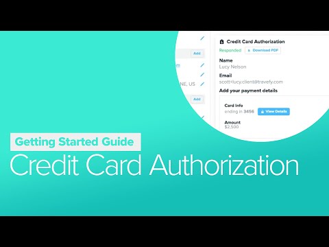 15. Credit Card Authorization
