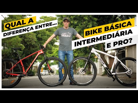 Como saber se uma bike é básica, intermediária ou profissional? Pedaleria