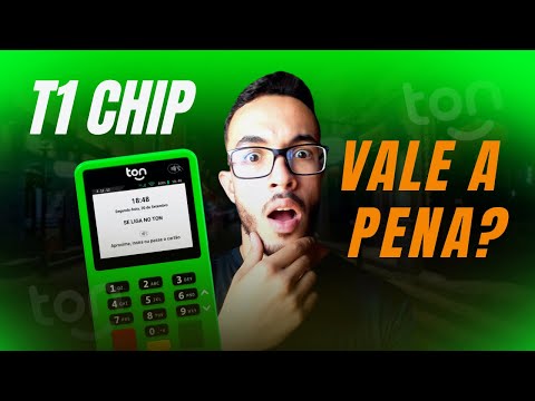 Maquininha Ton T1 Chip 2022: TUDO sobre essa Máquina de cartão (Tem MENOR TAXA? VALE A PENA?)