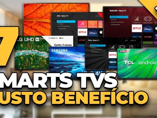 7 MELHORES Smarts TVs Custo Benefício | TV Smart Barata 2022 | Televisão Smart Full HD e 4K 📺