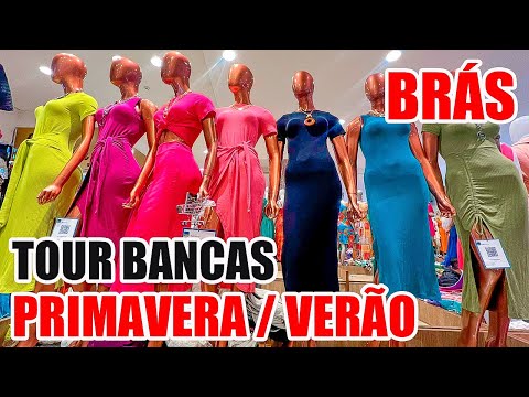 BRÁS – TOUR SHOPPING VAUTIER BANCAS – ROUPAS BARATAS PARA PRIMAVERA / VERÃO
