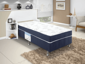 Review Completo: Cama Box Solteiro Ortobom Conjugado Physical Blue - Conforto, Qualidade e Durabilidade