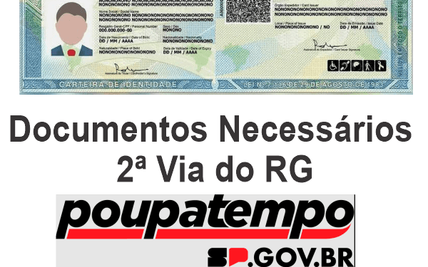 Documentos Necessários para Tirar a 2ª Via do RG no Poupatempo