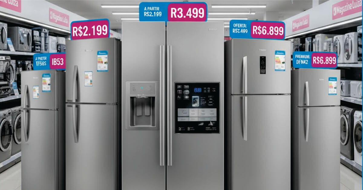 Preço de Geladeira na Magazine Luiza Electrolux: Veja as Melhores Ofertas Atualizadas